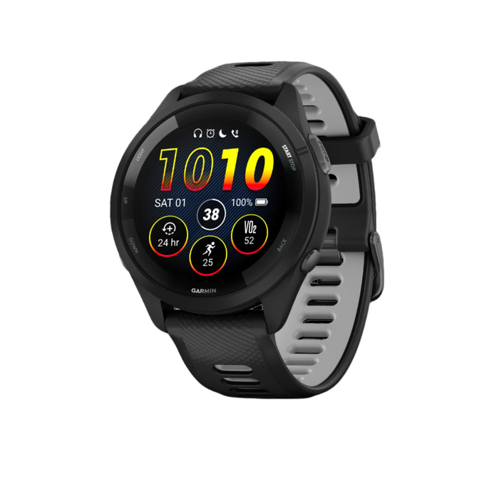 Garmin Forerunner® 265 Montre Gps Intelligente - Suivi De Fitness Avec Gps Multi-bande - Noir