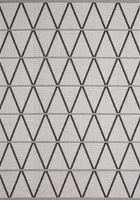 Carpette Jackson à motif de diamants pour l’intérieur et l'extérieur - 2 pi 8 po x 4 pi 3 po