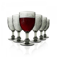 Ensemble De 6 Verres A Vin Arimi Savoia Gris