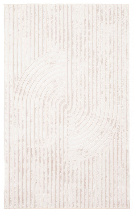 Carpette Brie ivoire - 5 pi 0 po x 8 pi 0 po  