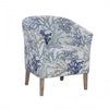 Fauteuil d’appoint Simon en tissu Oceanside - gris
