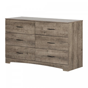 Step One Commode 6 Tiroirs - Chene Vieilli