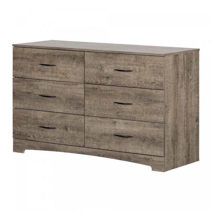 Step One Commode 6 Tiroirs - Chene Vieilli