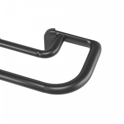 Umbra Twilight Matte Black Expandable Double Blackout 3/4" Curtain Rod - 66"-144" | Tringle à rideaux coupe-lumière extensible double Twilight de Umbra noir mat de 3/4 po - 66 po à 144 po