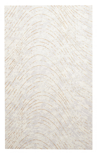 Sienna Grey Rug 5'0" x 8'0" | Tapis Contemporain/Moderne Sienna 5'0" x 8'0" en Gris