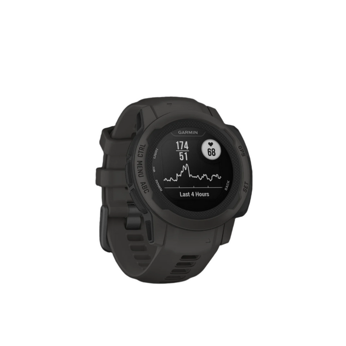 Montre Intelligente Gps Garmin Instinct® 2s - Activites De Plein Air, Suivi De La Condition Physique Avec Support Multi-gnss - Graphite