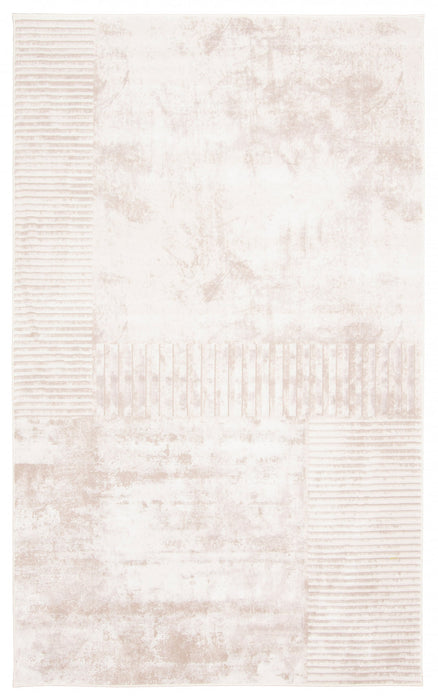Carpette Monica ivoire - 5 pi 0 po x 8 pi 0 po  