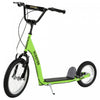Aosom Trottinette Pour Enfants Avec Guidon Reglable Et Double Frein, Vert