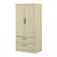 Acapella Armoire Penderie - Chene Blanchi