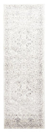 Tapis de Couloir Traditionnel Mira 2'8\" x 8'2\" en Gris