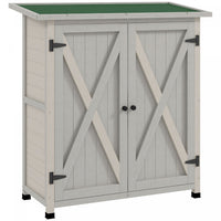 Outsunnyorganisateur D'armoire A Outils. Abri De Jardin En Bois