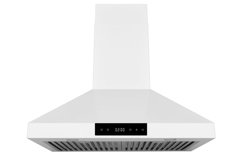  Chef 30-in Convertible Matte White Wall-Mounted Range Hood