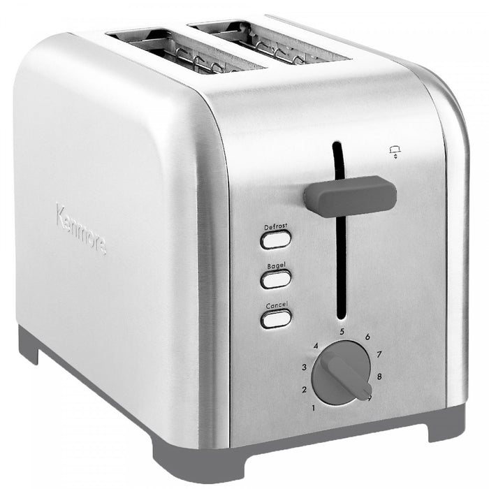 Grille-pain Kenmore à 2 tranches, acier inoxydable - KKTS2SS