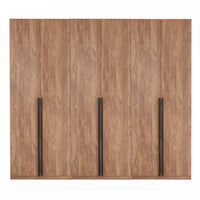  Armoire moderne Lee 3 pieces en brun dore