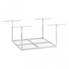 Tablette de rangement suspendue GearloftMC blanc martelé  de Gladiator - 4 pi x 4 pi