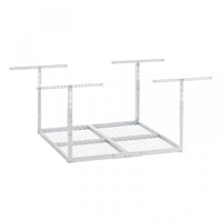 Tablette de rangement suspendue GearloftMC blanc martelé de Gladiator - 4 pi x 4 pi