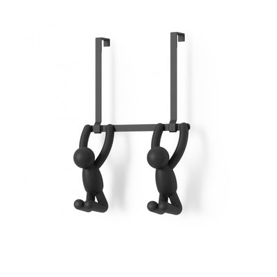 Umbra Buddy Double Over-Door Hooks - Black|Crochets doubles pour porte Buddy de Umbra - noirs