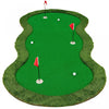 Costway 5 X 10 Ft Tapis De Pratique De Golf Professionnel Avec 3 Trous Et Des Balles De Golf Pour La Maison