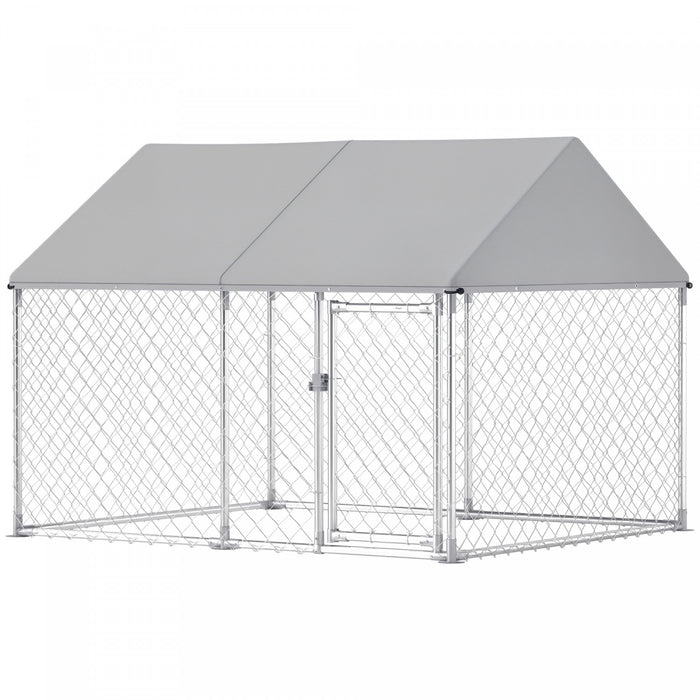 Chenil D'exterieur Pour Chien Avec Housse 2,1' X 1,8' X 1,6'