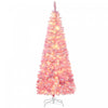Homcom Arbre De Noel Artificiel Floque De Neige De 6 Pieds