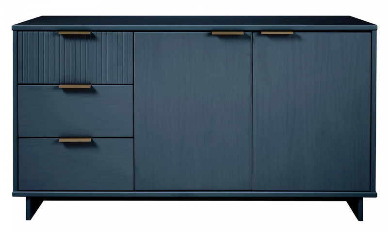 Buffet Granville Moderne 55\" en bleu minuit