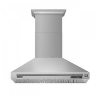  Hotte de cuisiniere murale Aria de 48 po en acier inoxydable-FRHWM5095-48