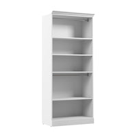 Organisateur de garde-robe Versatile de Bestar de 36 po (L) - blanc