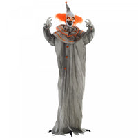 Homcom Clown D'halloween Animatronique Avec Des Yeux Lumineux
