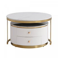 Table Basse Ronde Moderne Thomas De 27,6