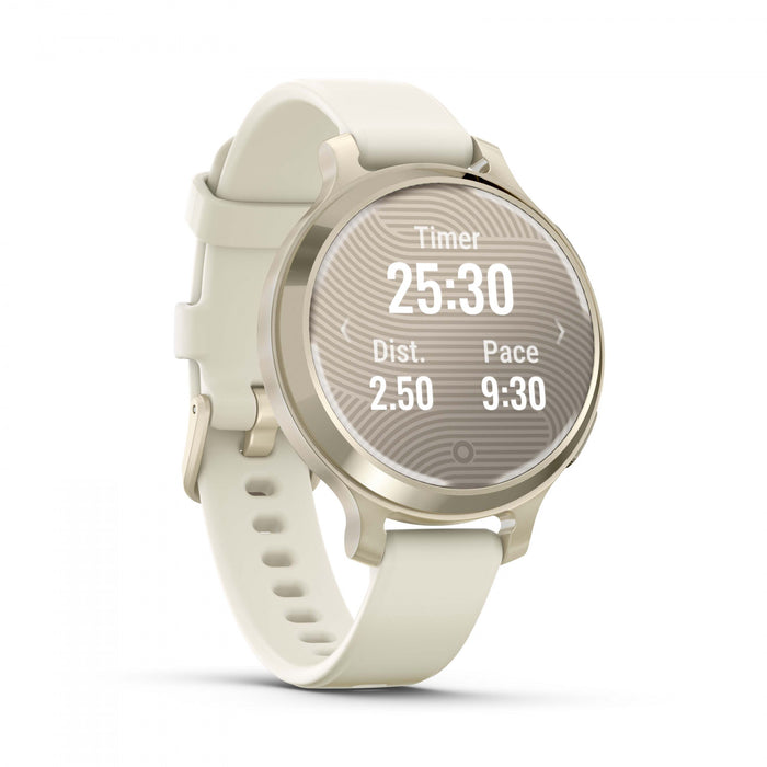  Lunar Gold With Bone Silicone Band