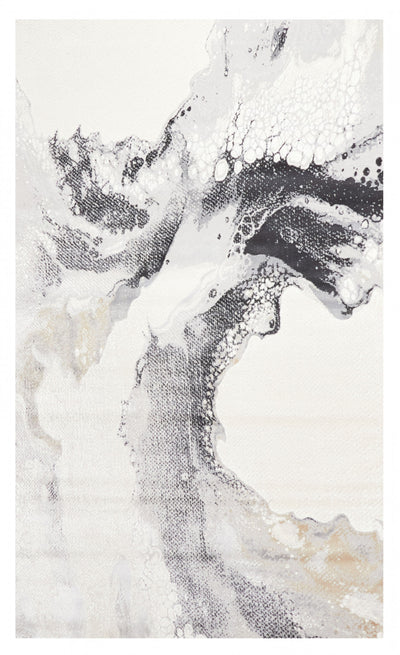 Bloom Ivory Rug 8'0" x 10'0" | Tapis Contemporain/Moderne Bloom 8'0" x 10'0" en Ivoire