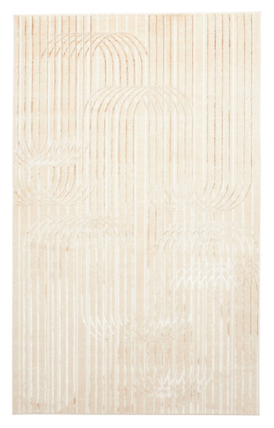 Blythe Beige Rug 5'0" x 8'0" | Tapis Contemporain/Moderne Blythe 5'0" x 8'0" en Beige