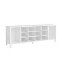 Banc à chaussures de Prepac de 60 po - blanc