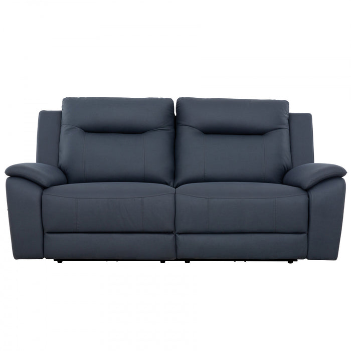 Sofa inclinable electrique Sutton de 81 po rembourre - Bleu
