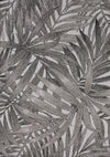Carpette Jackson à motif feuilles de palmier pour l'extérieur - 5 pi 3 po x 7 pi 7 po