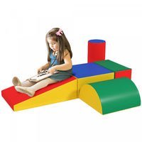 Soozier Ensemble De Jeu D'activite D'escalade Et D'exploration De 5 Pieces En Mousse Souple Pour Tou