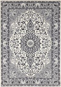 Carpette Florence à bordure classique - 4 pi 7 po x 6 pi 7 po