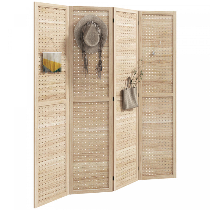 Homcom Ecrans D'intimite En Bois, Separateurs De Piece