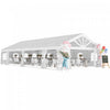 Outsunny Tente de Reception 6 x 12 m avec 2 Portes et 20 Fenetres, Robuste et Spacieuse