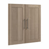 Ensemble de 2 portes Pur de Bestar pour organisateur de garde-robe de 36 po (L) - gris cendré