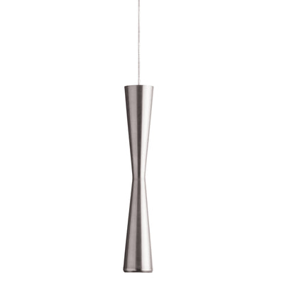 Dainolite Percita LED Pendant 5w Satin Chrome Finish Lamp|Luminaire suspendu Percita de Dainolite avec fini chromé satiné et ampoule à DEL de 5 W