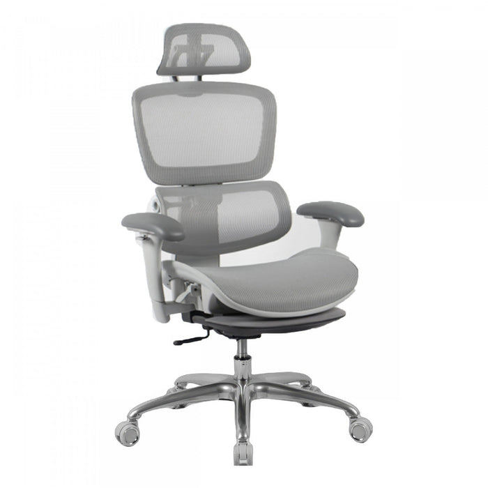 TygerClaw Fauteuil de Bureau Ergonomique a Dossier Haut avec Accoudoirs 3D