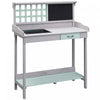 Table De Jardinage En Bois Homcom 36\" Avec Tiroir, Gris