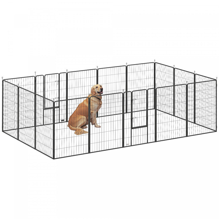 31.5\" parc portable pour animaux