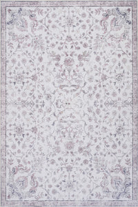  Aqua Primavera Tapis Lavable Et Antiderapant A Poils Ras 5'x7'
