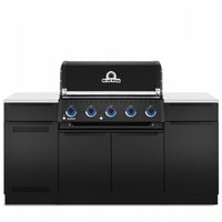  Broil King Baron 520i Shadow 4-bruleurs 45 000 BTU Barbecue a gaz propane encastre - 876814