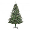 Homcom Arbre De Noel Artificiel De 6 Pieds Avec 679 Branches