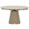 Table de salle a manger ronde extensible Solene de 32 a 52 po (4 places)