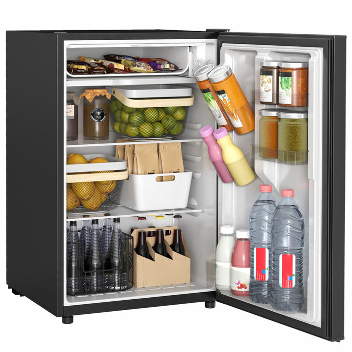 HOMCOM Mini-refrigerateur 4,5 pieds cubes avec congelateur, noir