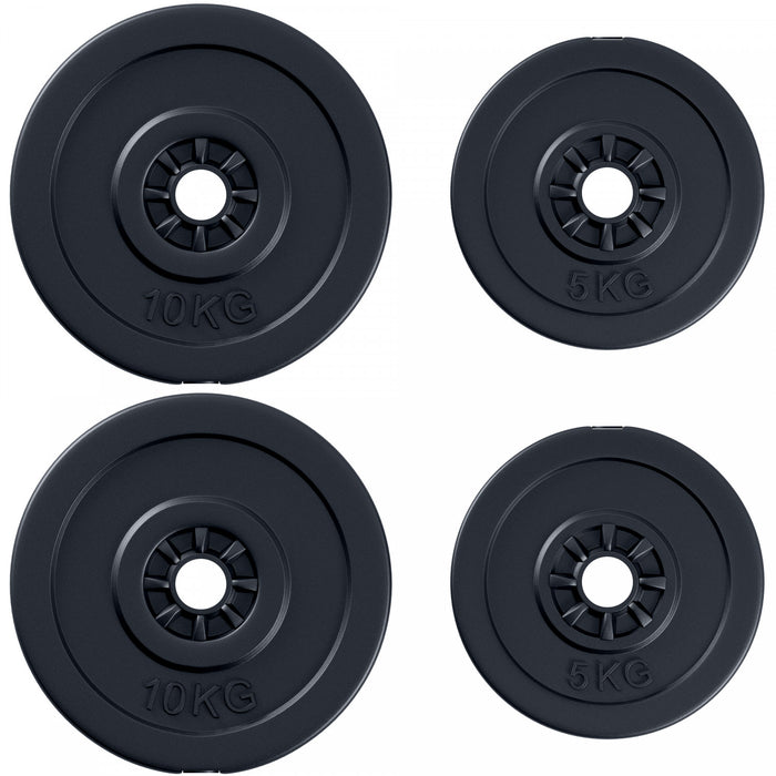Soozier 4pc Plaques De Poids